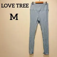 1点もの✨LOVE TREEラブツリー 【M】ライトブルー ヨガパンツ
