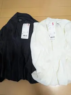 ユニクロ リネンブレンドストール カーディガン Sサイズ