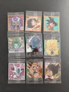 ドラゴンボール　ウエハース　シール　9枚セット