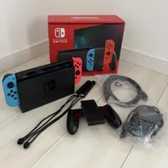 Nintendo Switch 本体 青と赤【付属品完備】ケース付き