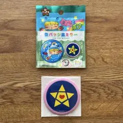 ミルモでポン　缶バッジ風ミラー　缶バッチ　鏡　マグカップ柄