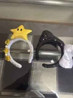 USJ カチューシャセット 星型と猫耳