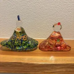 【新品未使用/箱付】Multi Glass 雛人形 お雛様　ひな人形　希少