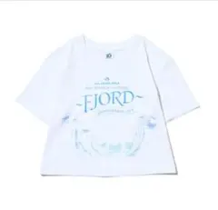 FJORD クロップド ロゴTシャツ Mrs. GREEN APPLE 白