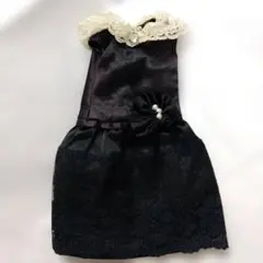 ジェニーちゃん 着せ替えドレス 黒　ワンピース　昭和レトロ　平成レトロ