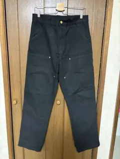 Stussy Workgear 黒 ダブルニー 32 深瀬着用 - メルカリ