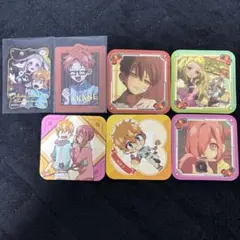 地縛少年花子くん スクエアコースター ・ダイカットクリアステッカー セット