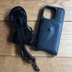 BANDOLIER バンドリヤー iPhone15 Pro ケース 黒