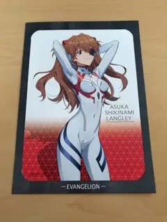 【美品】エヴァンゲリオン新劇場版 台紙付きA4イラストポートレート