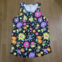 RODEO CROWNS 花柄 タンクトップ　フリーサイズのサムネイル