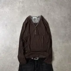 archive henryneck l/s tee y2k grunge お兄系