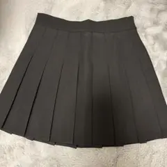 黒のプリーツミニスカート※インパン付き