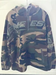 Supreme カモフラージュ フリースパーカー