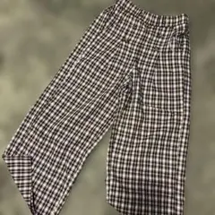 お値下げ☆チェック柄 パンツ ジェニー JENNI
