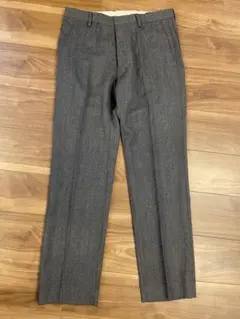 バナナリパブリック　ウールスラックス　スラックススリムフィット　グレー　32