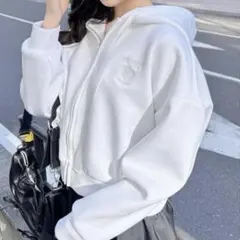 最終値下げ！INGNIダンボールジップショートパーカー