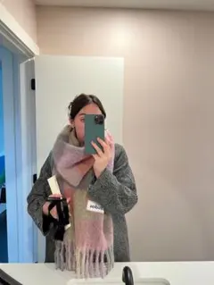 Acne Studios チェック柄マフラー