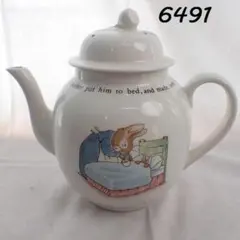 RU-6491　ウェッジウッド　ピーターラビット　ティーポット