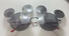 ミッキー型 サングラス レッド ディズニー