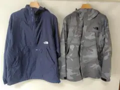 ノースフェイス　ノベルティスクープジャケット　コンパクトアノラックパーカー　迷彩