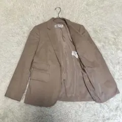 タグ付き◎マックスマーラ ノーカラージャケット 麻 白タグ テーラード