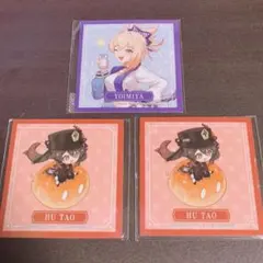 原神 ローソンコラボ マグネット 【宵宮、胡桃】セット