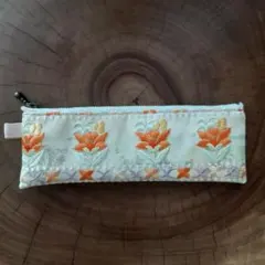 正絹帯地のペンケース②