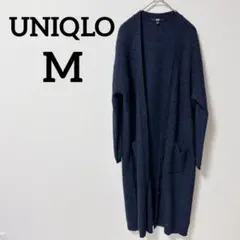 UNIQLO ユニクロ　ネイビー ロングカーディガン M