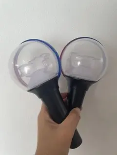 ペンライト 青 赤 2本セット