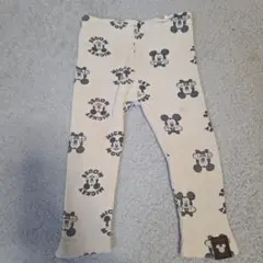 Disney ミッキーマウス柄 ベビー レギンス 80