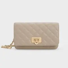 【未使用】CHARLES & KEITH Cressidaショルダーバッグ