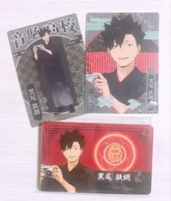 ハイキュー 京都 パスチャーム カード 推し旅 黒尾