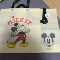 ディズニー ミッキーマウス不織布 バッグ