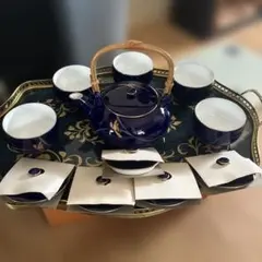 未使用品　香蘭社急須セット