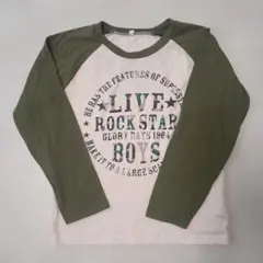 L 長袖カットソー 140