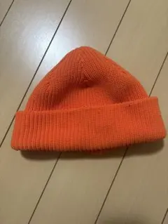 GU ビーニー ニット帽 オレンジのサムネイル