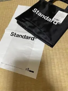 【完売商品】standard 保冷バッグ(ブラック)新品 タグ付き セール価格のサムネイル