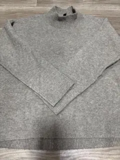 UNIQLO モックネックセーター XL ベージュ