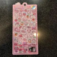 【正規品】ボンボンドロップシール うさぎ　ももいろボンボン