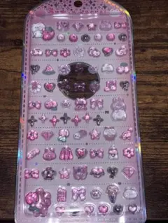 うるちゅるプチシール ピンク