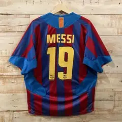 新品 未使用 ゲームシャツ MESSI メッシ ユニホーム バルセロナ FCバルセロナ ゲームシャツ 背番号19 メッシ 半袖 Tシャツ