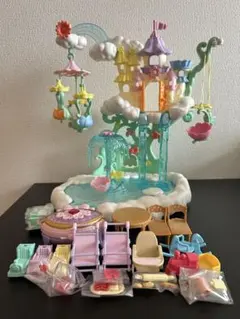 シルバニアファミリー 【 おそらのゆめいろフェアリーキャッスル 】　まとめ売り