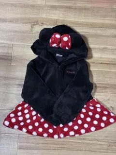 futafuta ミニーマウス フリースアウター 110