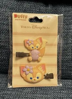 ディズニーシー ダッフィーフレンズ リーナベル ヘアクリップ