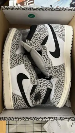Air Jordan 1 Retro High White Cement