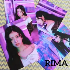 【NiziU】LOVE LINE ポストカード RIMAちゃんセット
