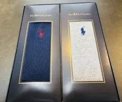 Polo Ralph Lauren ソックス 2足セット ネイビー グレー