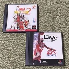 PS1 NBA パワーダンカーズ2 NBA Live 98