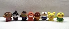 あつまれアンパンマン　ゆび人形　ソフビ　8体　まとめ