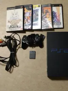 PlayStation 2 本体 コントローラー ゲーム5本付き